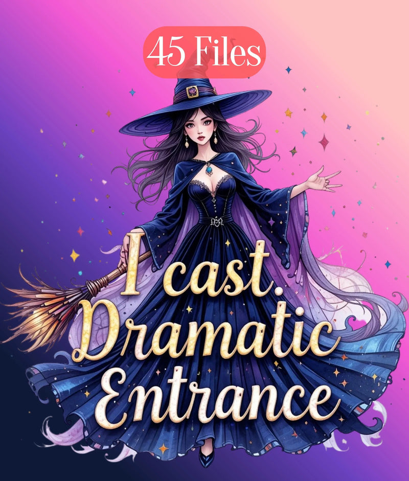 Sarcastic Witch Clipart Bundle - CraftNest - Digital Crafting and Art