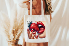 Glossy Red Lips & Strawberry Clipart Bundle 4 - CraftNest - Digital Crafting and Art