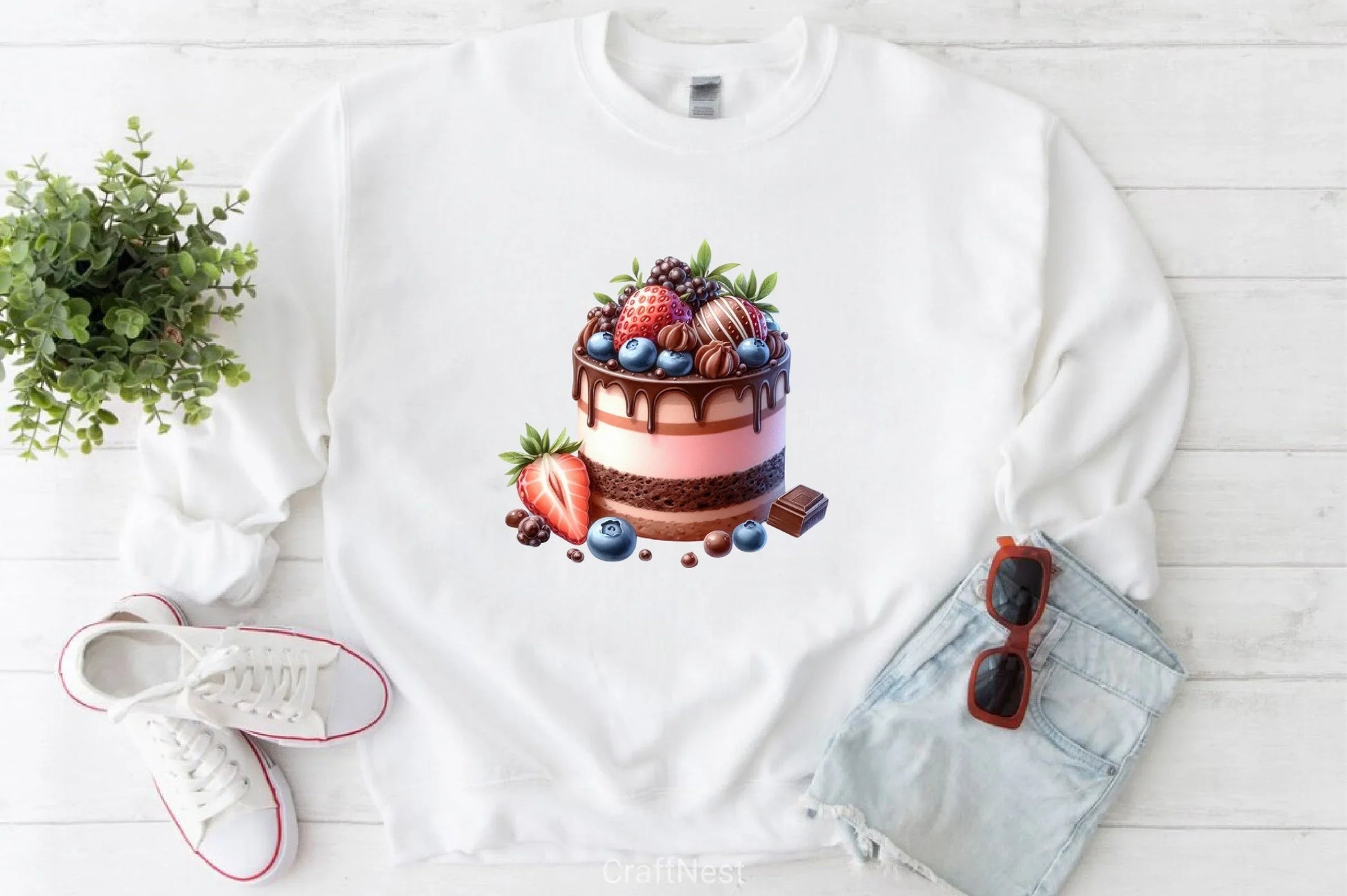 Chocolate Cakes Clipart Bundle - CraftNest - Digital Crafting and Art