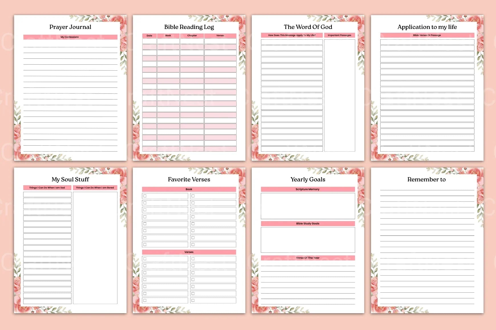 Bible Devotional Guide - CraftNest - Digital Crafting and Art
