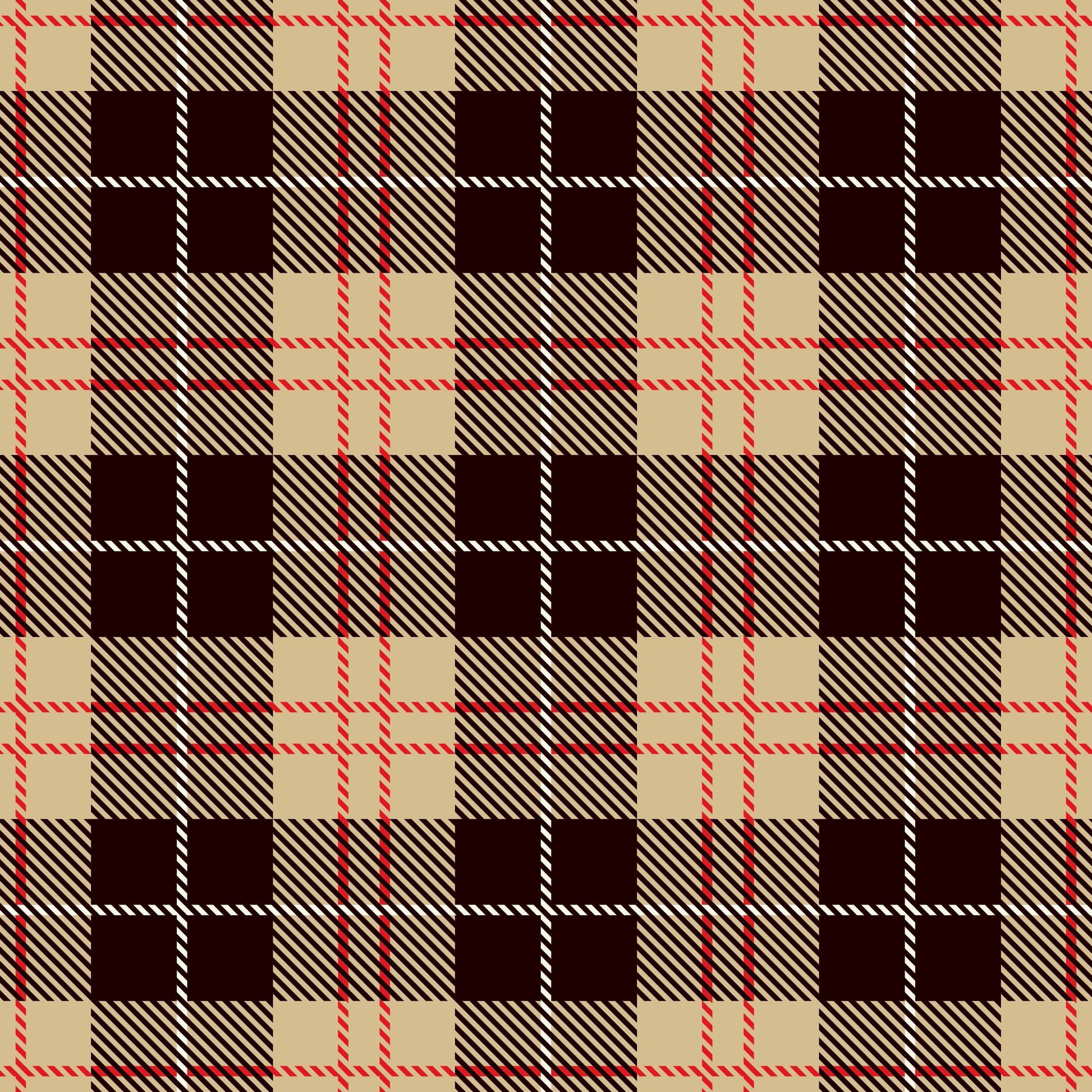 Autumn Plaid Digital Paper - CraftNest - Digital Crafting and Art