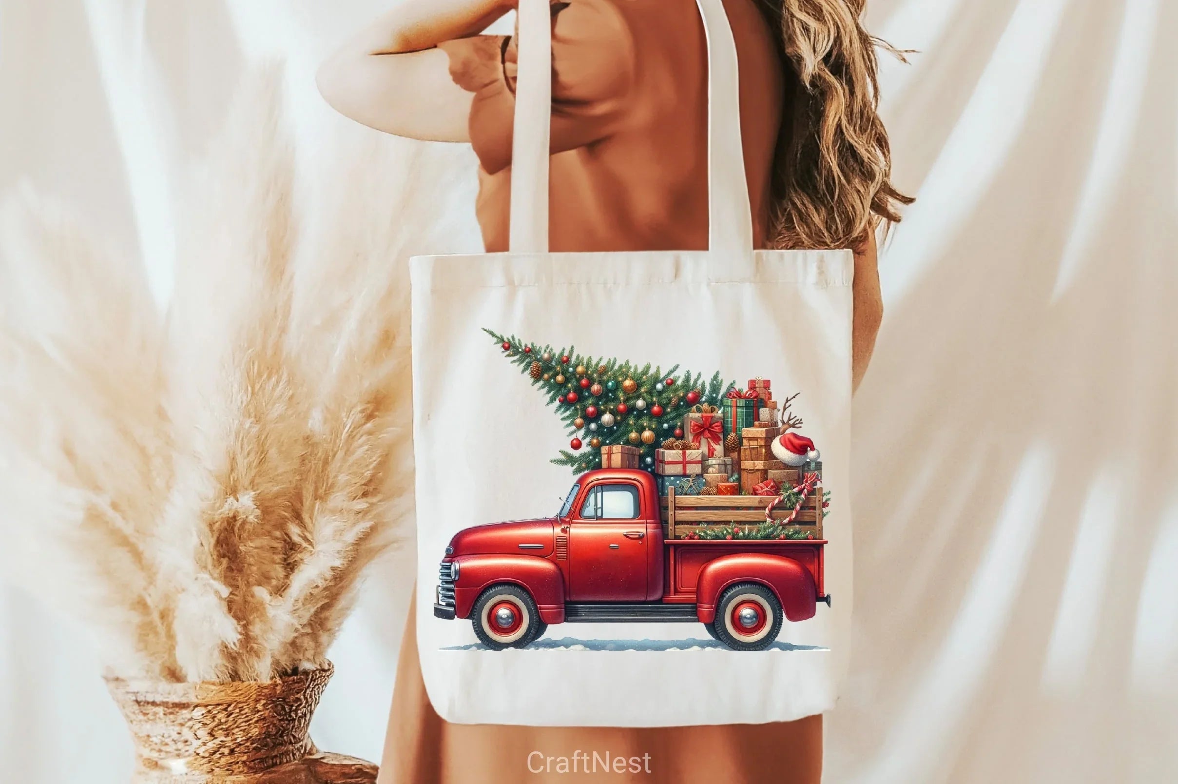 Christmas Truck Clipart Bundle 9 - CraftNest - Digital Crafting and Art