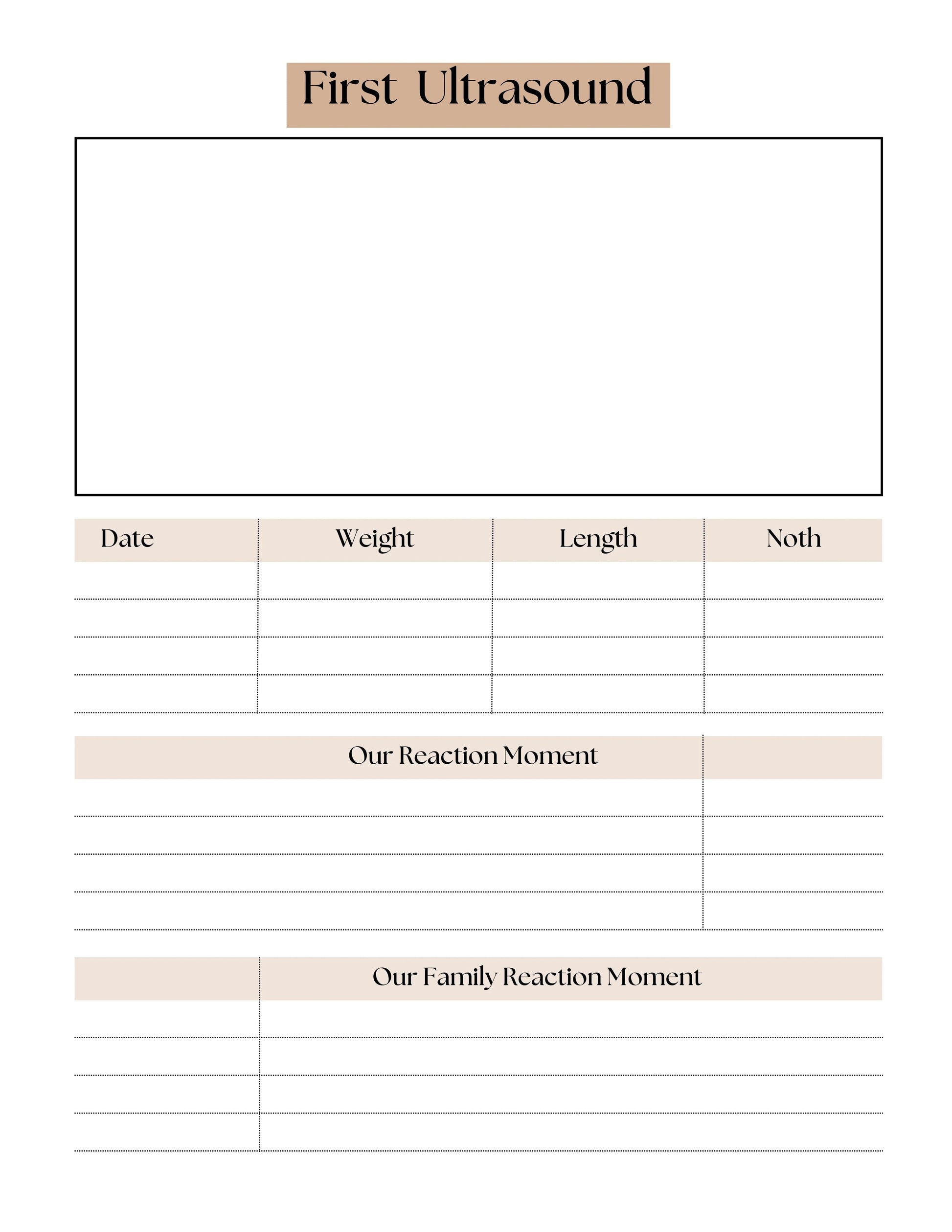 Pregnancy Journal KDP Planner - CraftNest - Digital Crafting and Art