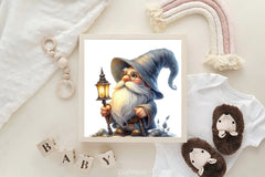 Wizard Gnome Clipart Bundle - CraftNest - Digital Crafting and Art