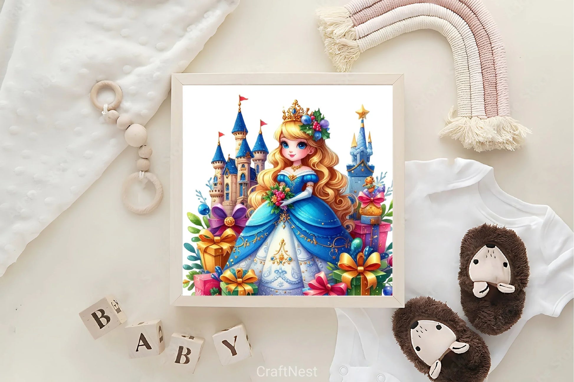 Christmas Princess Clipart Bundle 4 - CraftNest - Digital Crafting and Art