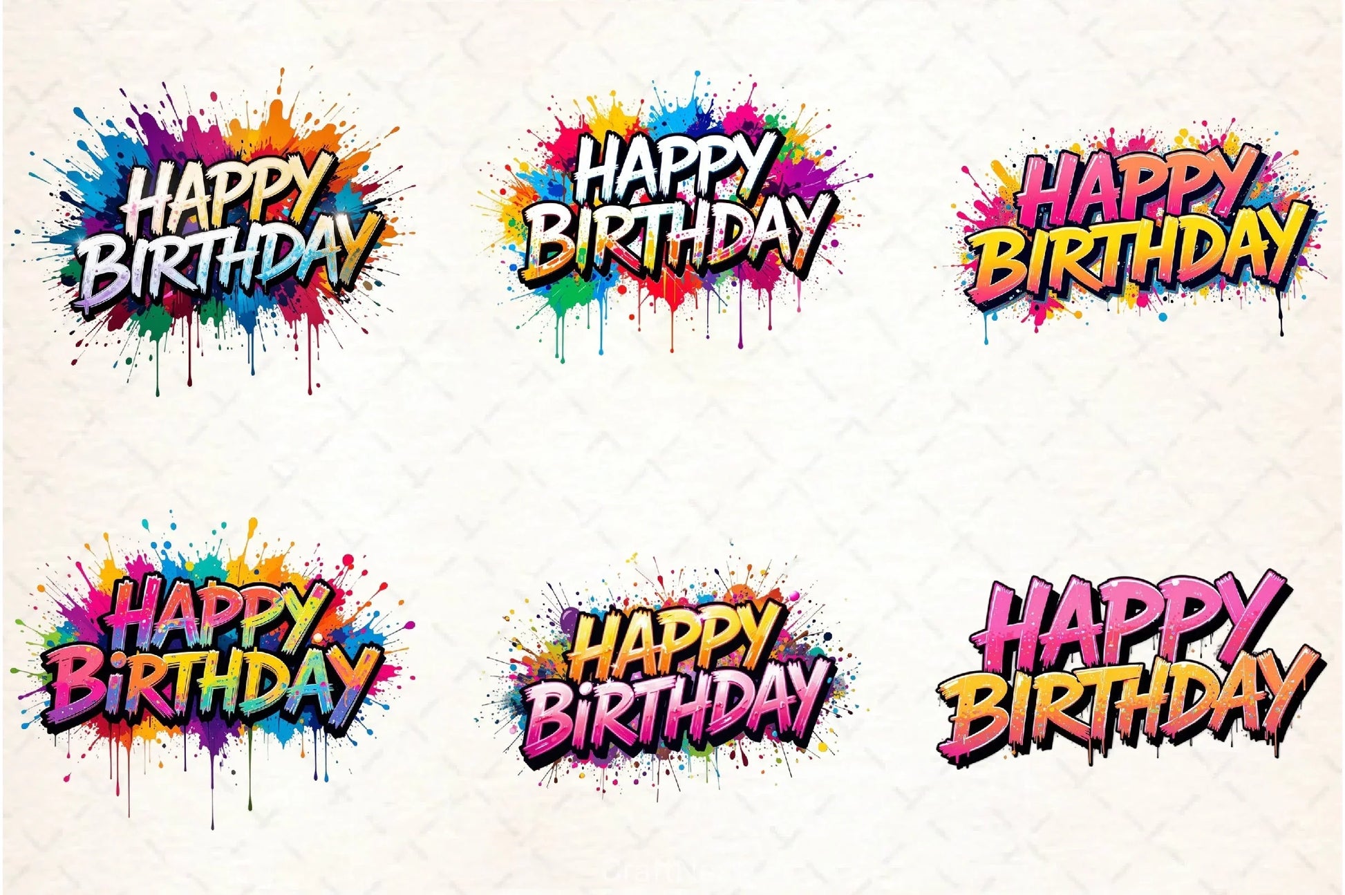 Happy Birthday Clipart Bundle - CraftNest - Digital Crafting and Art