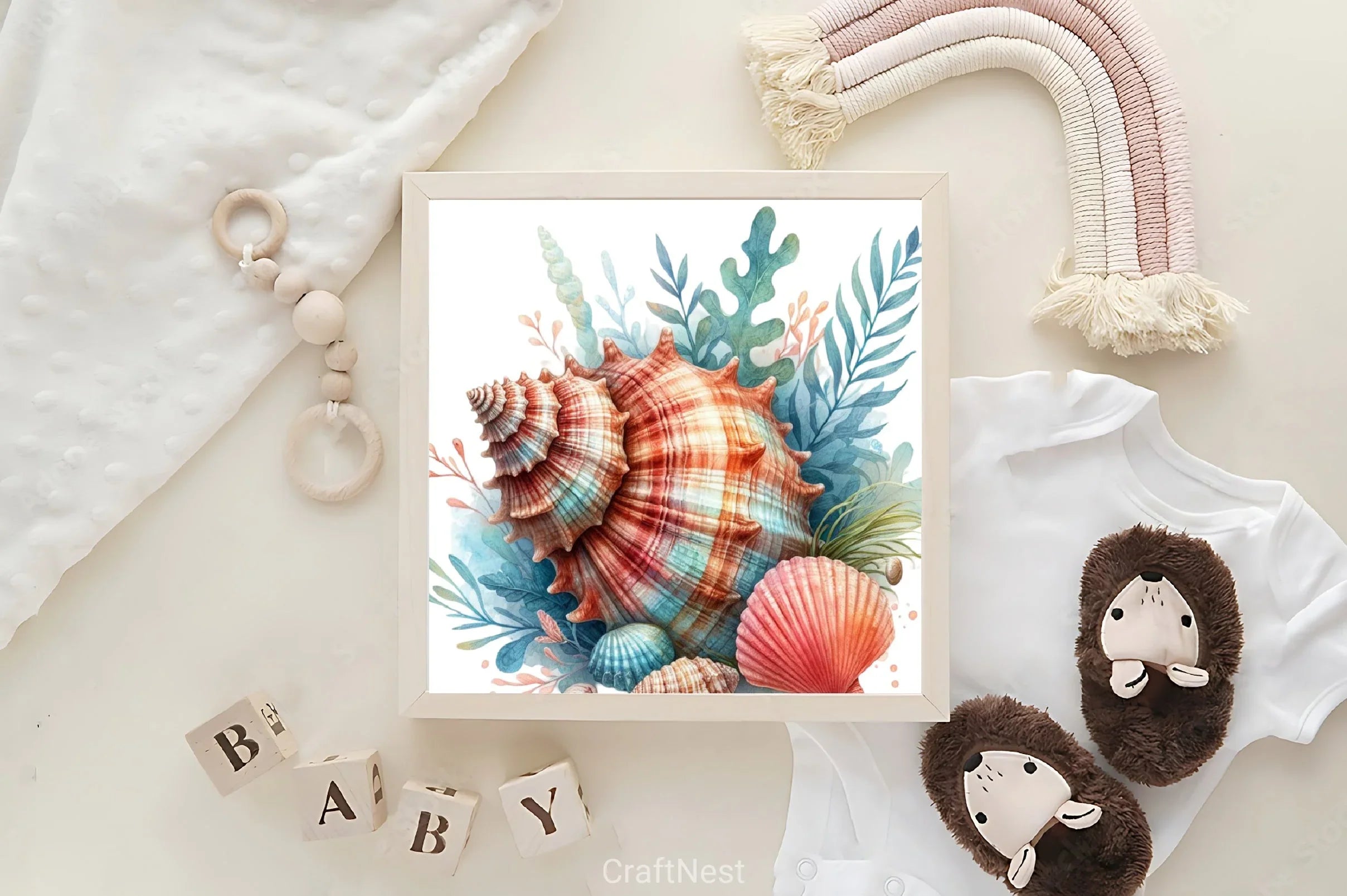 Seashell Clipart Bundle - CraftNest - Digital Crafting and Art