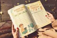 My Big Chore Chart Book: Organize and Motivate Kids - CraftNest - Digital Crafting and Art
