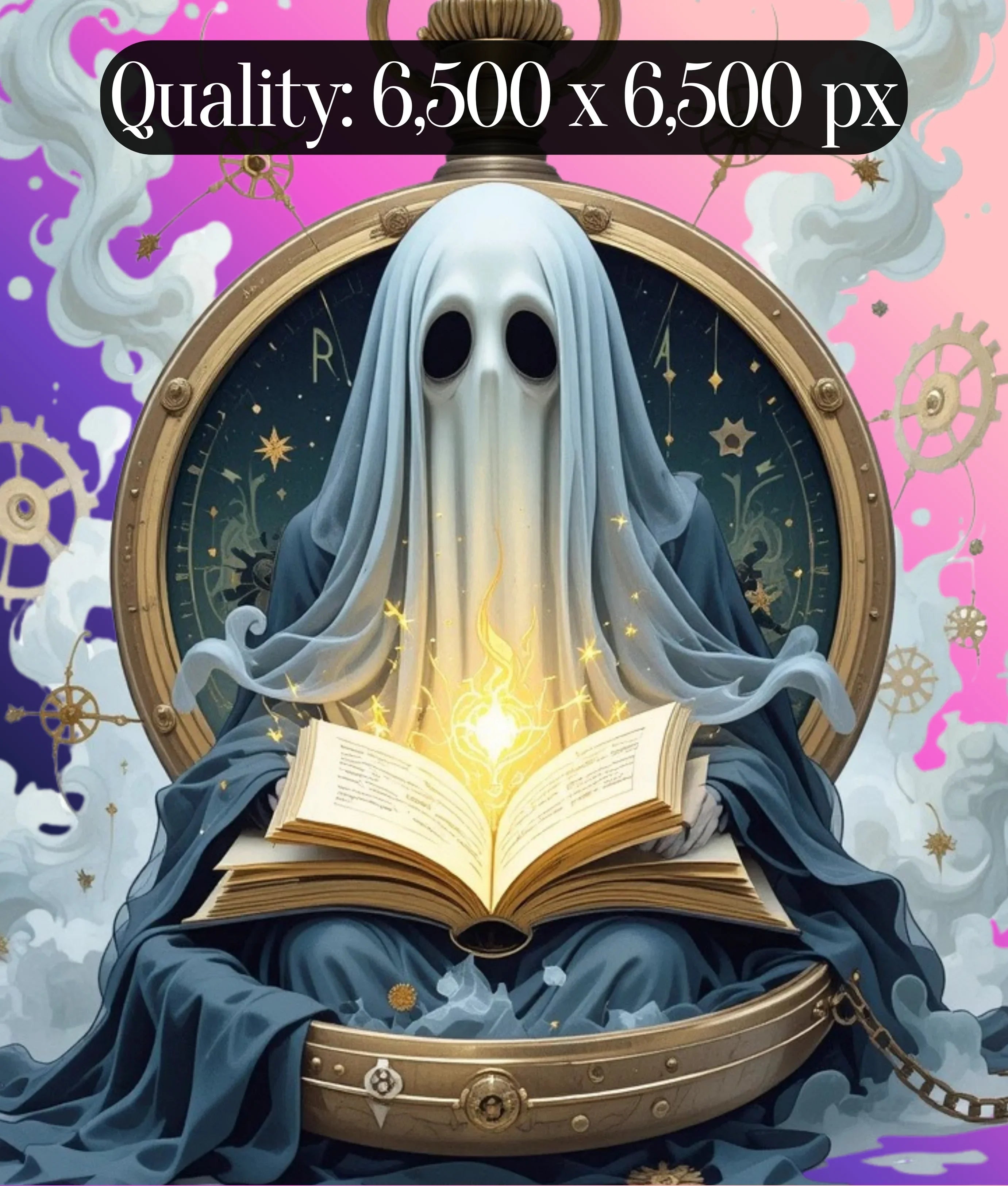 Bookish Ghost Clipart Bundle - CraftNest - Digital Crafting and Art