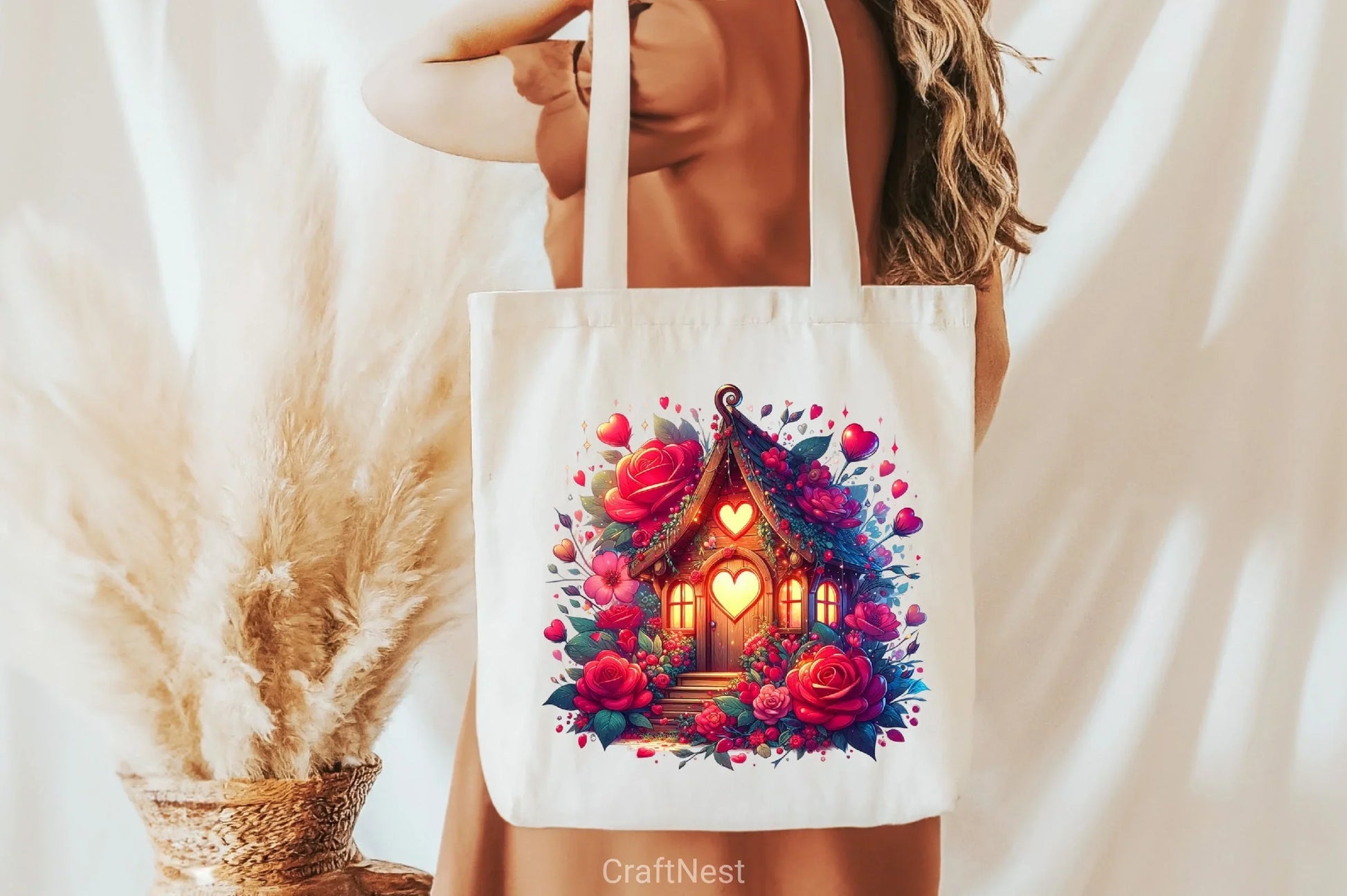 Valentine Fairy House Clipart Bundle - CraftNest - Digital Crafting and Art