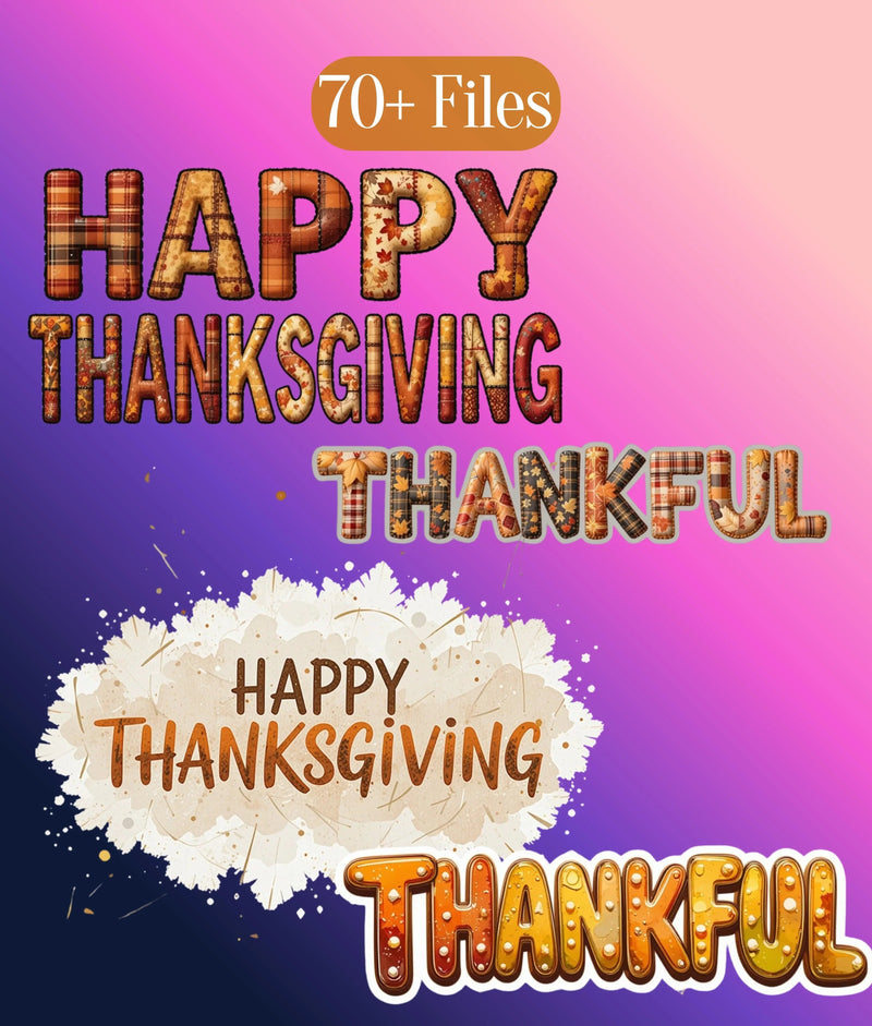 Thanksgiving Clipart Bundle - CraftNest - Digital Crafting and Art