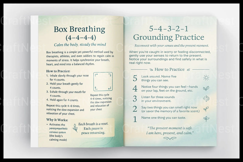 Anxiety Reset Toolkit - CraftNest - Digital Crafting and Art