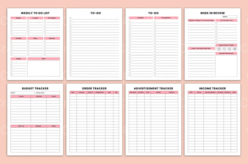 Women CEO Organizer - CraftNest - Digital Crafting and Art