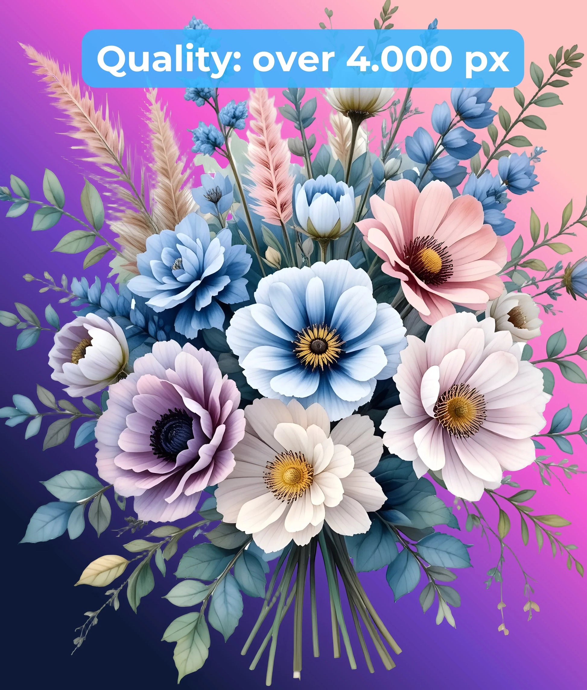 Winter Botanical Elements Clipart Bundle - CraftNest - Digital Crafting and Art