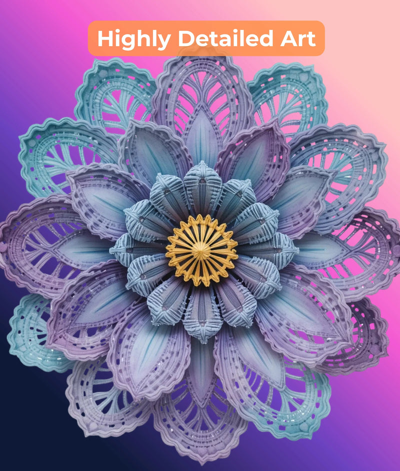 Lace Wildflower Clipart Bundle - CraftNest - Digital Crafting and Art