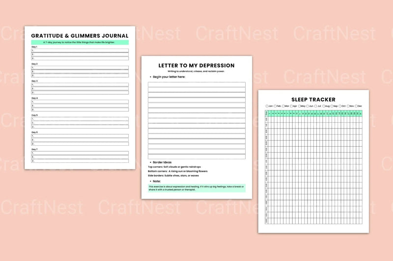 Depression Recovery Guide - CraftNest - Digital Crafting and Art