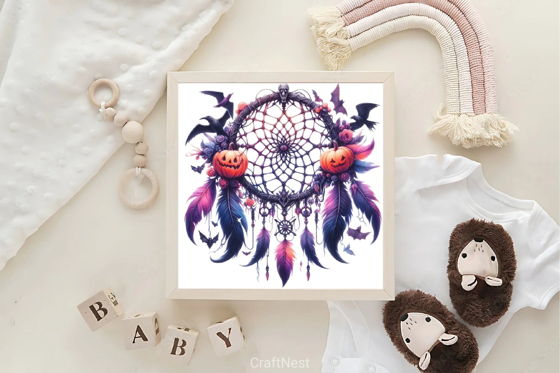 Halloween Dreamcatcher Clipart Bundle - CraftNest - Digital Crafting and Art