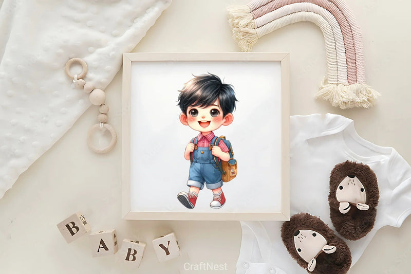 Happy Kids Clipart Bundle - CraftNest - Digital Crafting and Art
