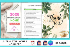 Ultimate Management Home Binder Guide - CraftNest - Digital Crafting and Art