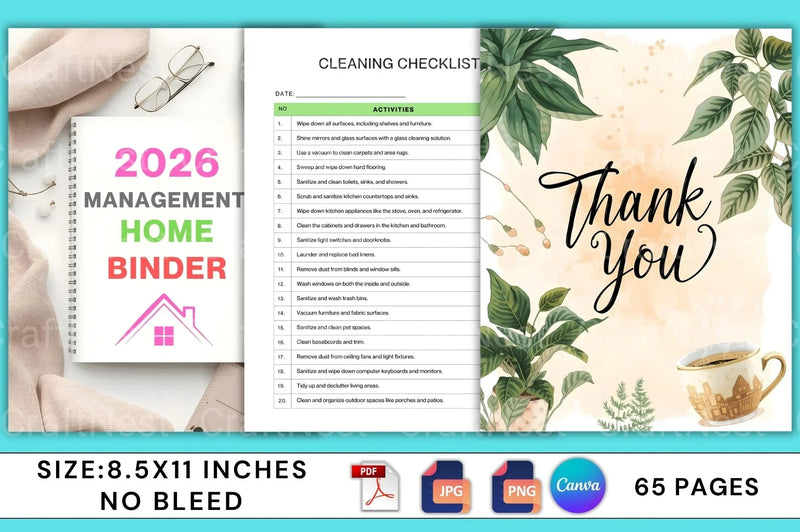Ultimate Management Home Binder Guide - CraftNest - Digital Crafting and Art