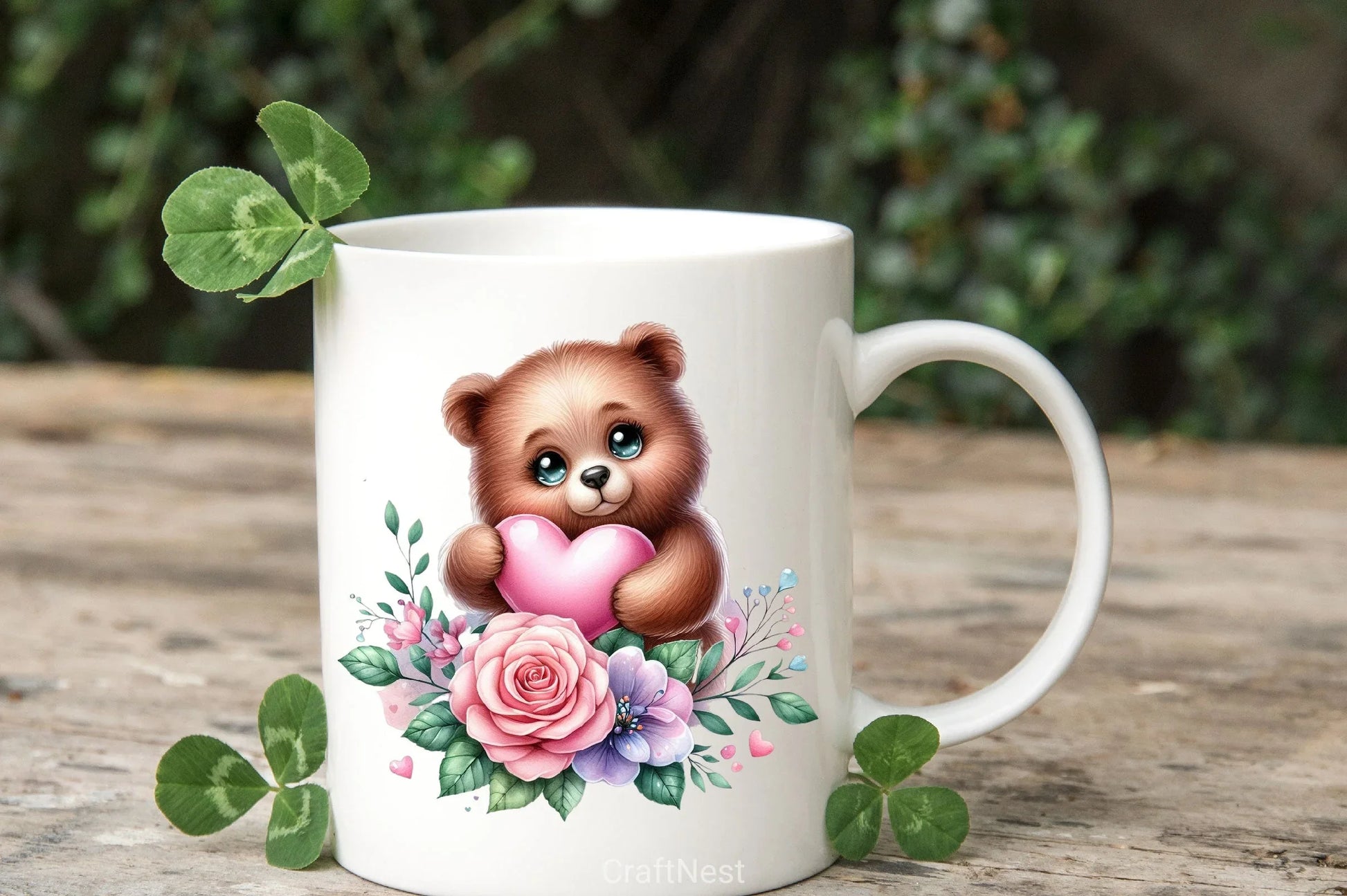 Valentine Animals Clipart Bundle 1 - CraftNest - Digital Crafting and Art