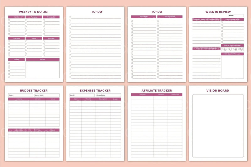 Women CEO Organizer - CraftNest - Digital Crafting and Art