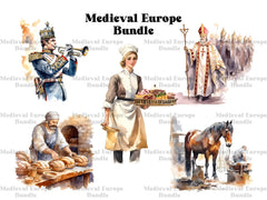 Medieval Europe Clipart - CraftNest