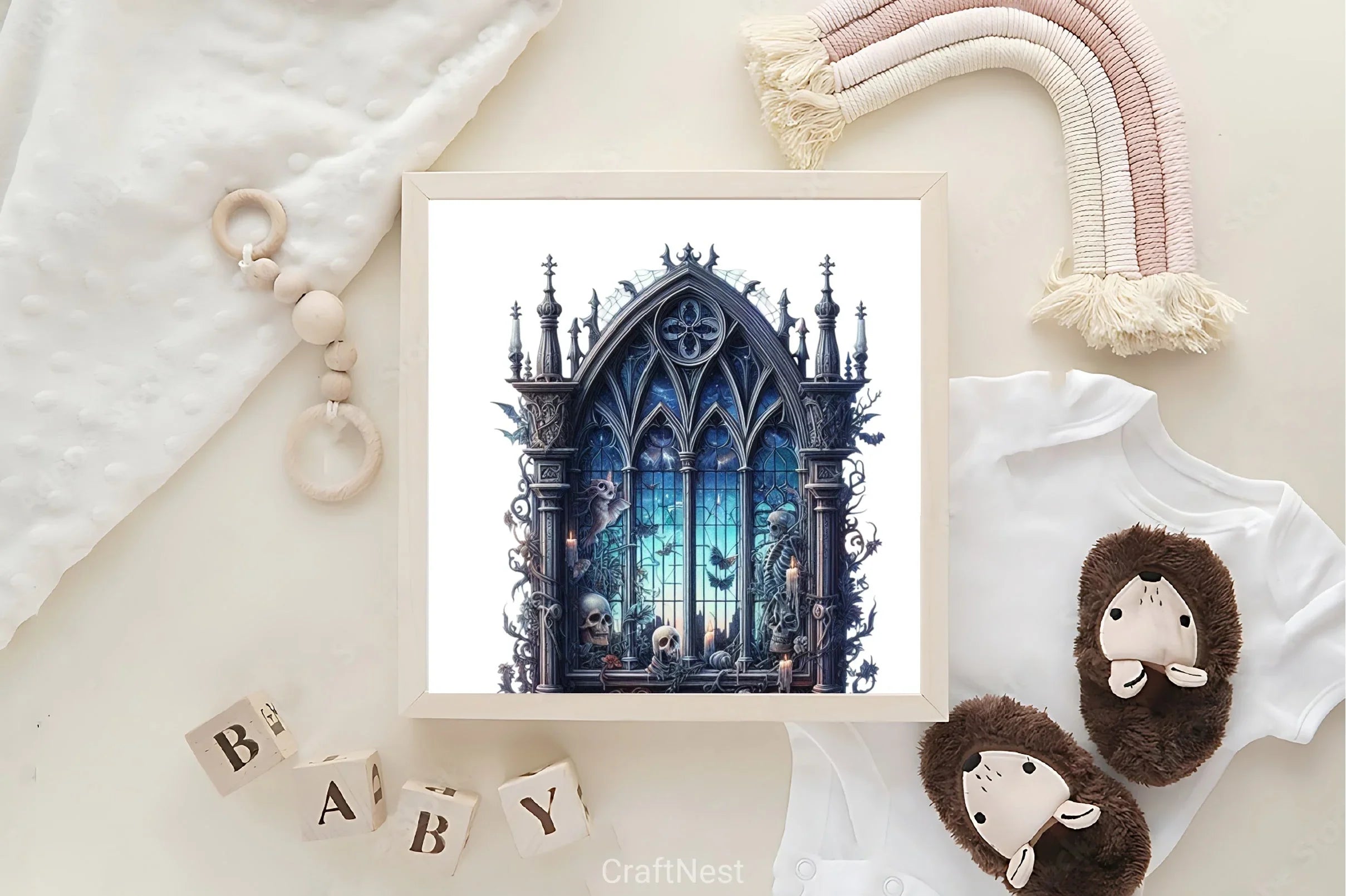 Halloween Window Clipart Bundle - CraftNest - Digital Crafting and Art