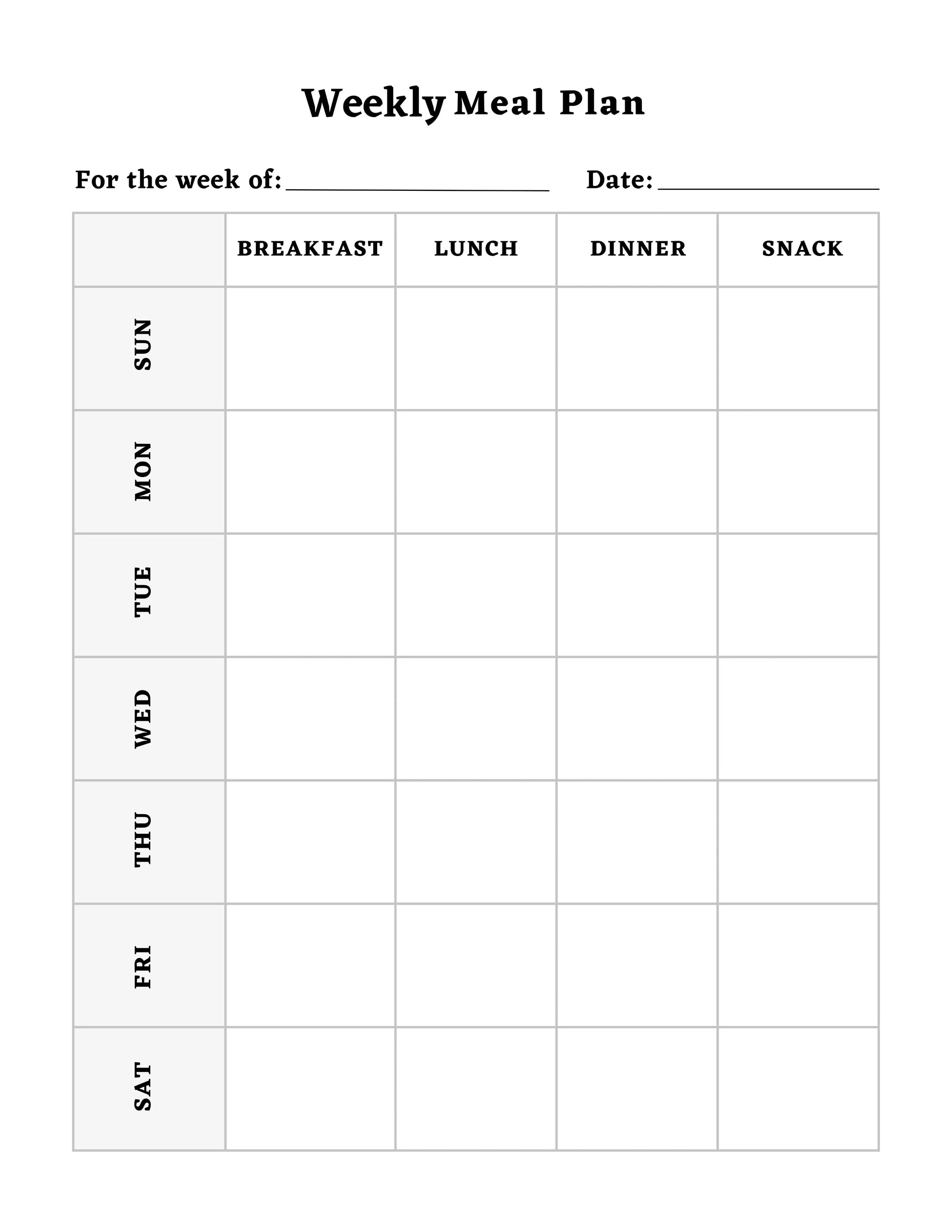 Meal & Pantry Planner KDP Planner - CraftNest - Digital Crafting and Art