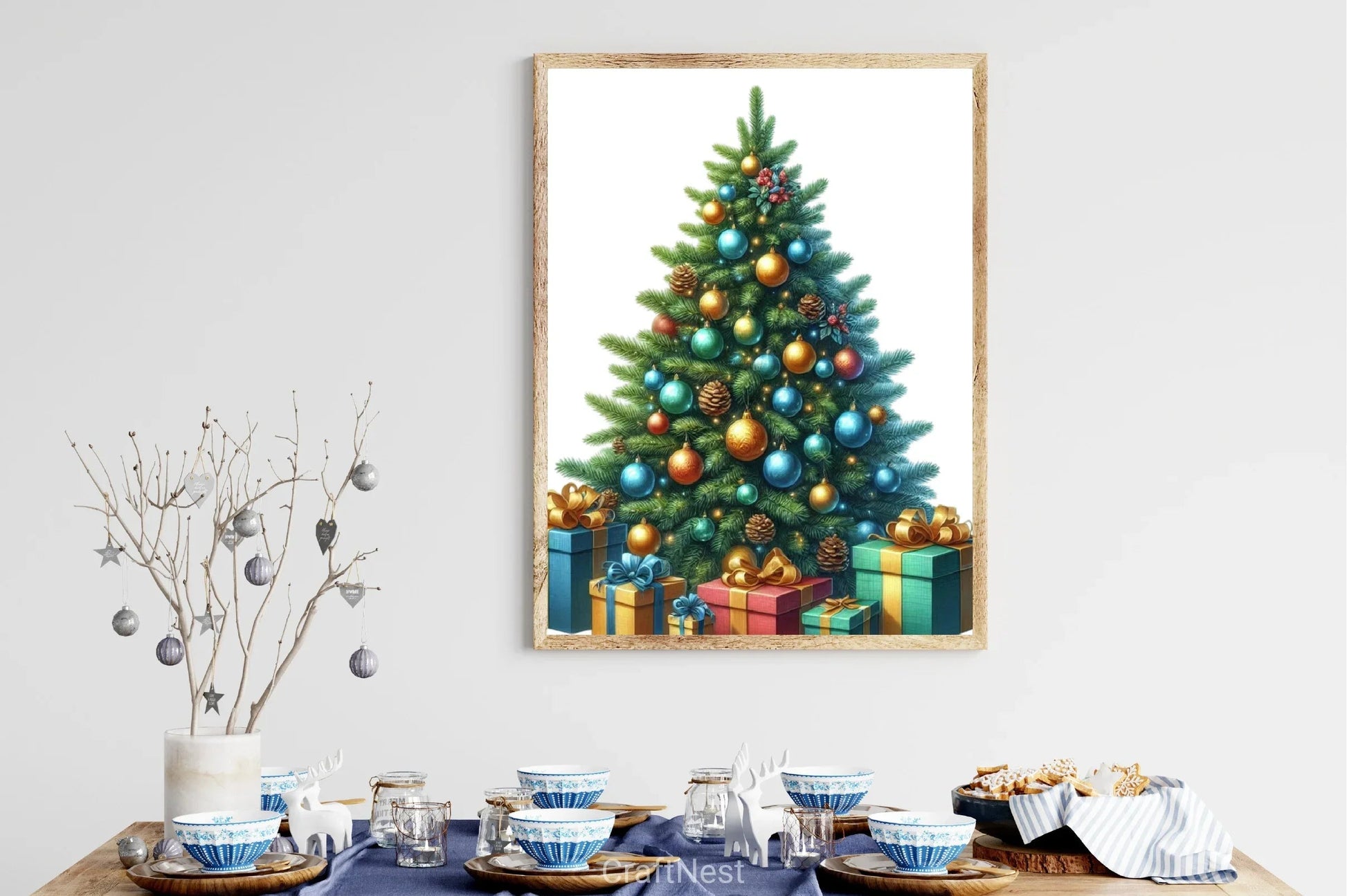 Christmas Tree Balls Clipart Bundle - CraftNest - Digital Crafting and Art