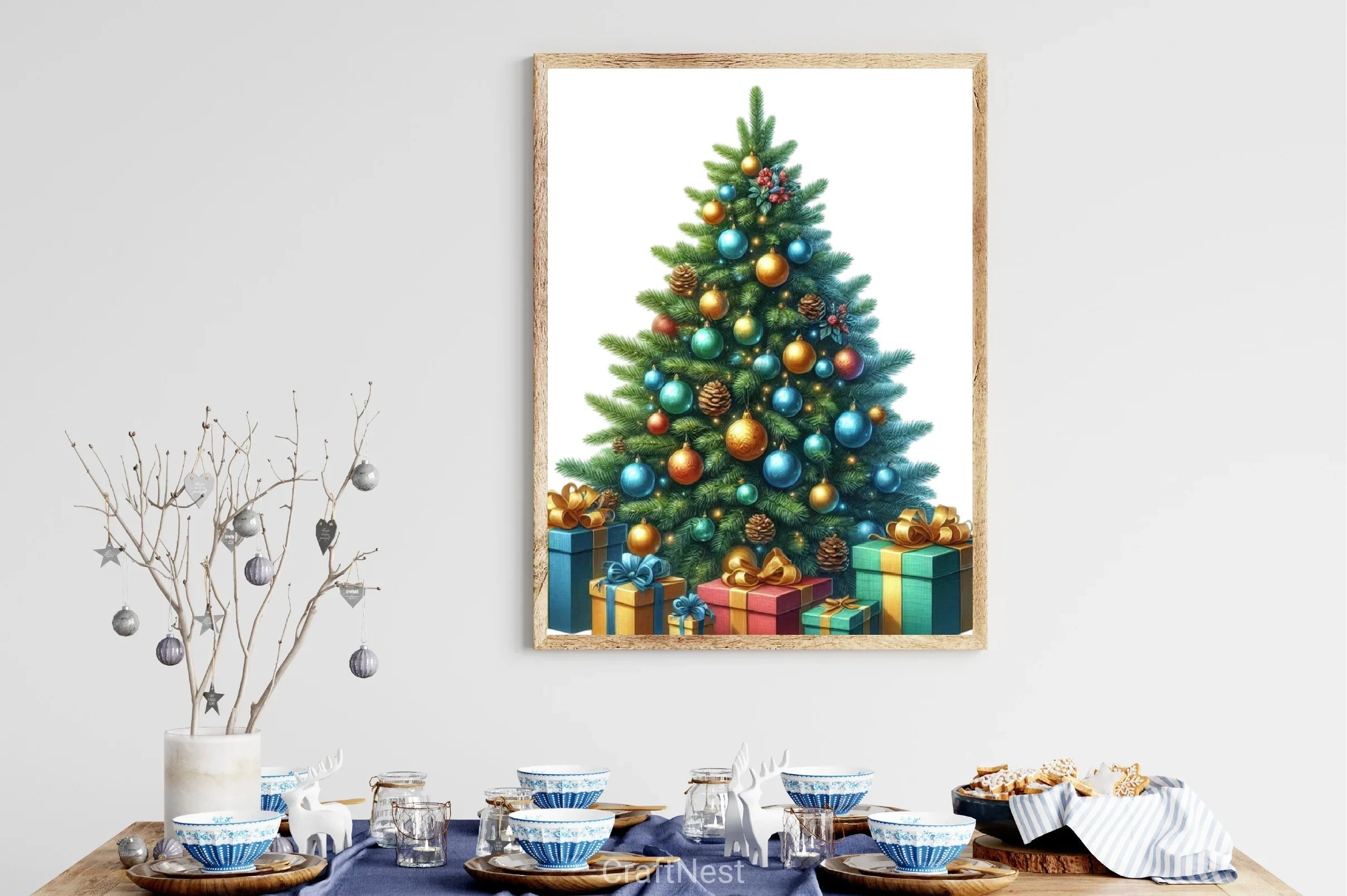 Christmas Tree Balls Clipart Bundle - CraftNest - Digital Crafting and Art