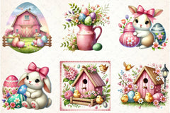 Easter Farm Clipart Bundle - CraftNest - Digital Crafting and Art