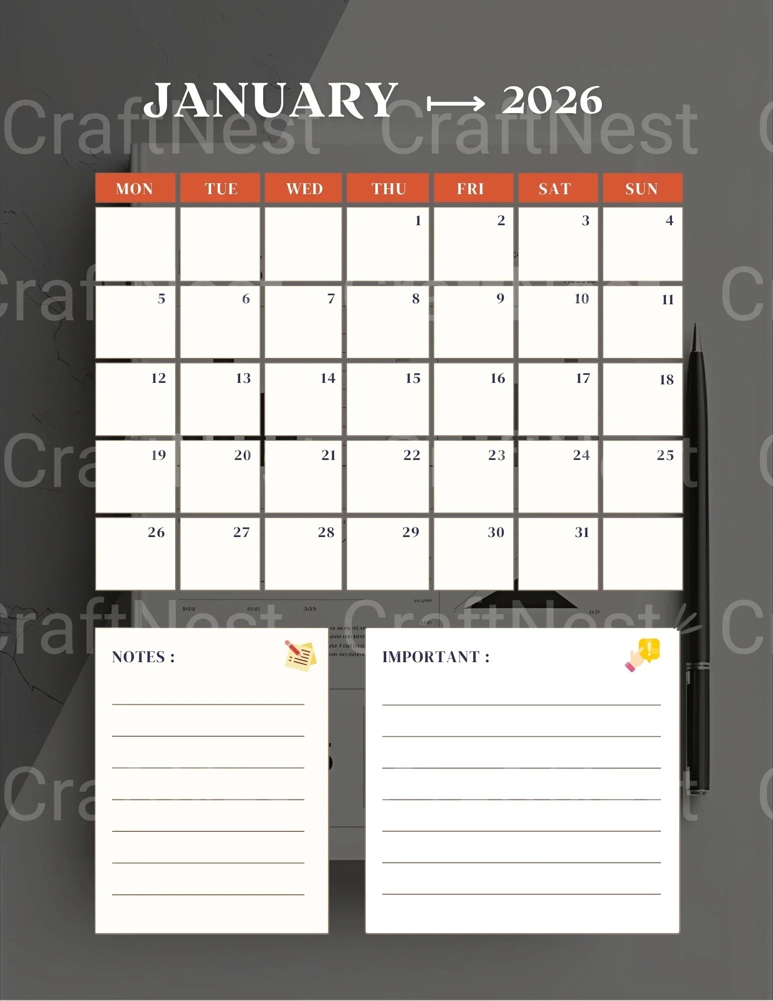 Budget Planner Starting at 100 - CraftNest - Digital Crafting and Art