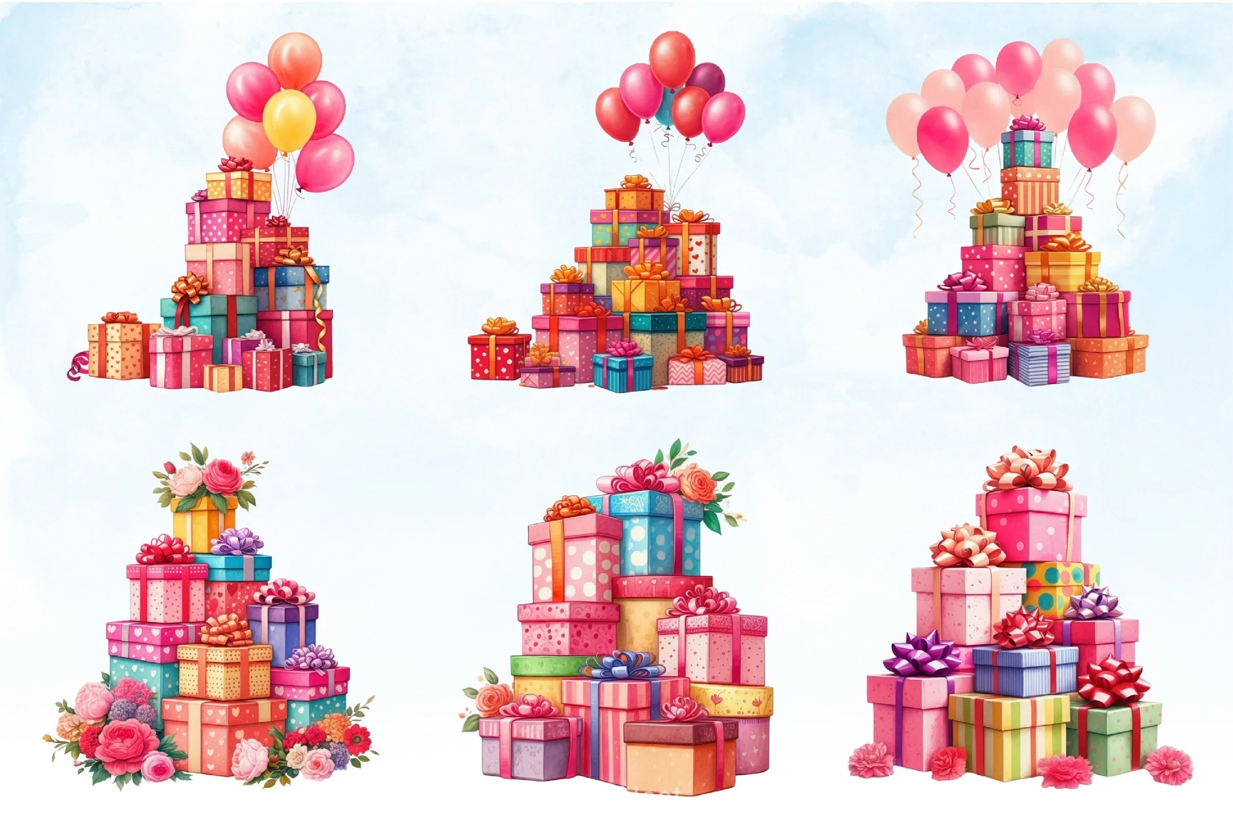 Valentine's Day Gift Box Clipart Bundle - CraftNest - Digital Crafting and Art