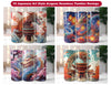 Japanese Art Style Dragons Tumbler Wrap