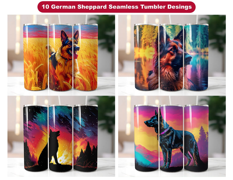 German Sheppard Tumbler Wrap - CraftNest