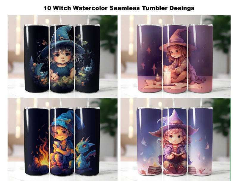 Witch Tumbler Wrap - CraftNest