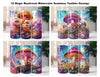 Fantastic Magic Mushroom Tumbler Wrap