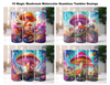 Fantastic Magic Mushroom Tumbler Wrap
