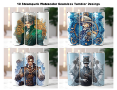 Steampunk Tumbler Wrap - CraftNest