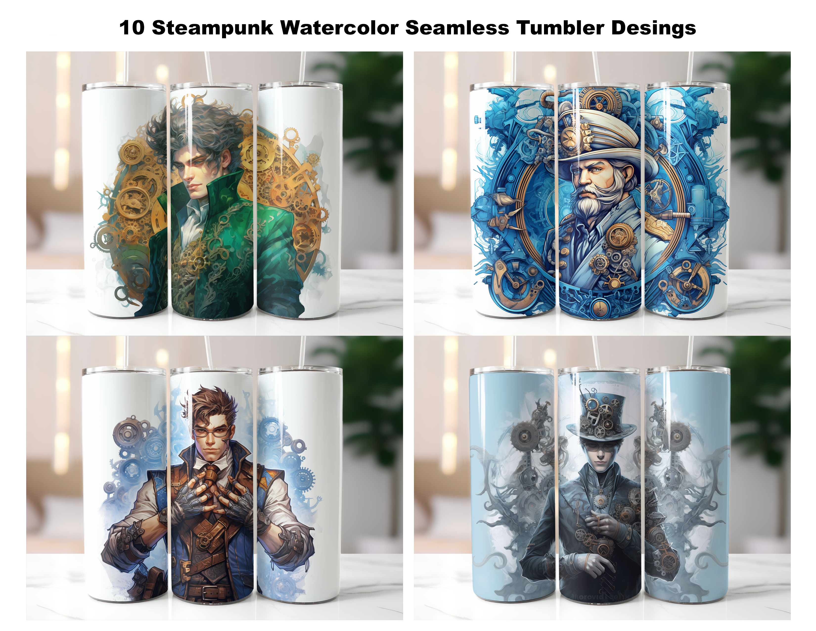 Steampunk Tumbler Wrap - CraftNest