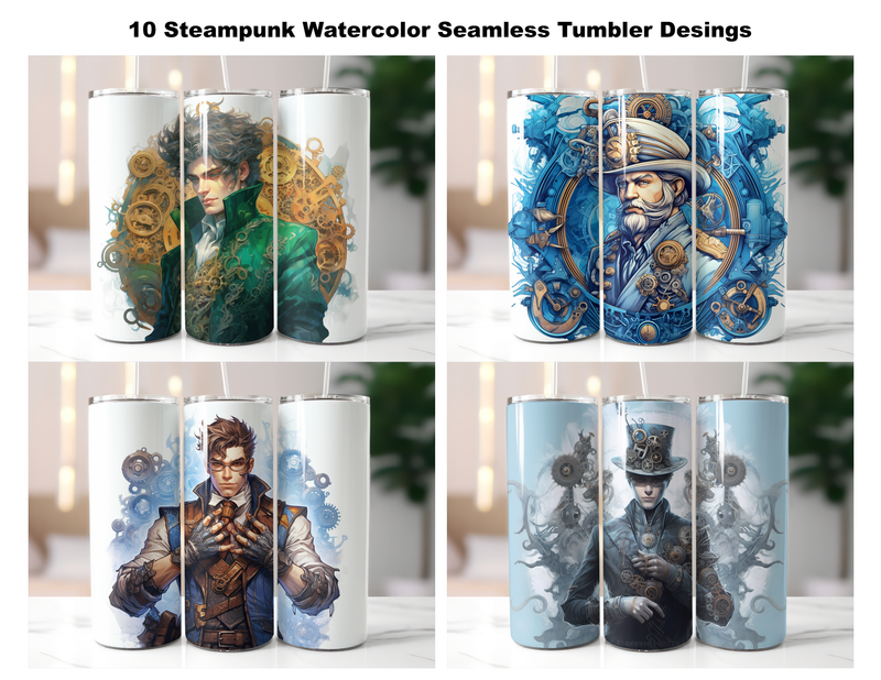 Steampunk Tumbler Wrap - CraftNest