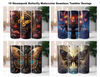 Steampunk Butterfly Tumbler Wrap