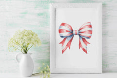 4th of July Bows Clipart Bundle - CraftNest - Digital Crafting and Art
