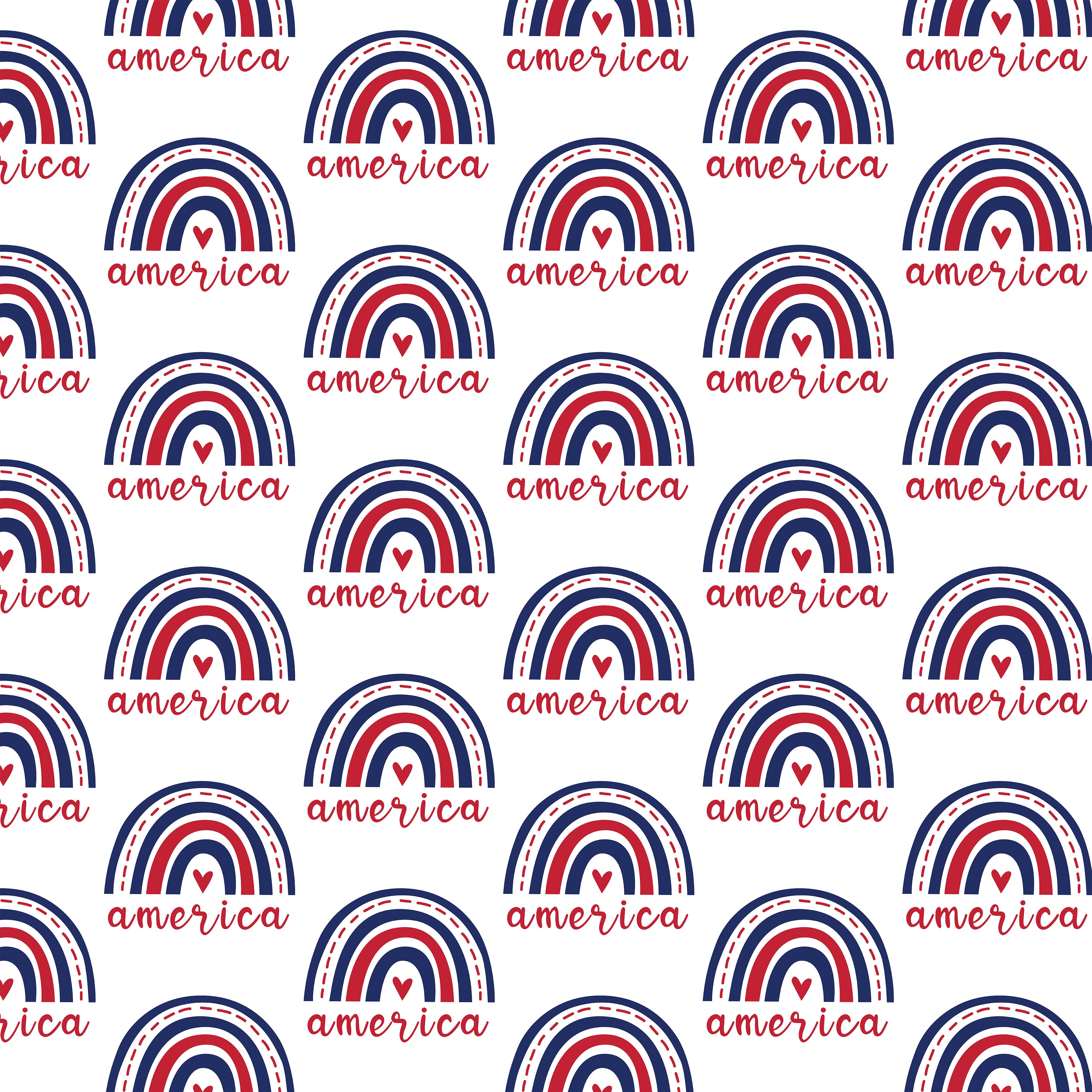 4th of July Seamless Digital Paper - CraftNest - Digital Crafting and Art