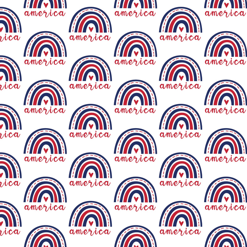 4th of July Seamless Digital Paper - CraftNest - Digital Crafting and Art
