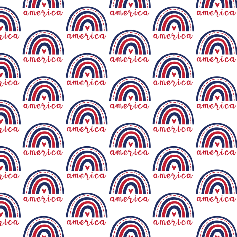 4th of July Seamless Digital Paper - CraftNest - Digital Crafting and Art
