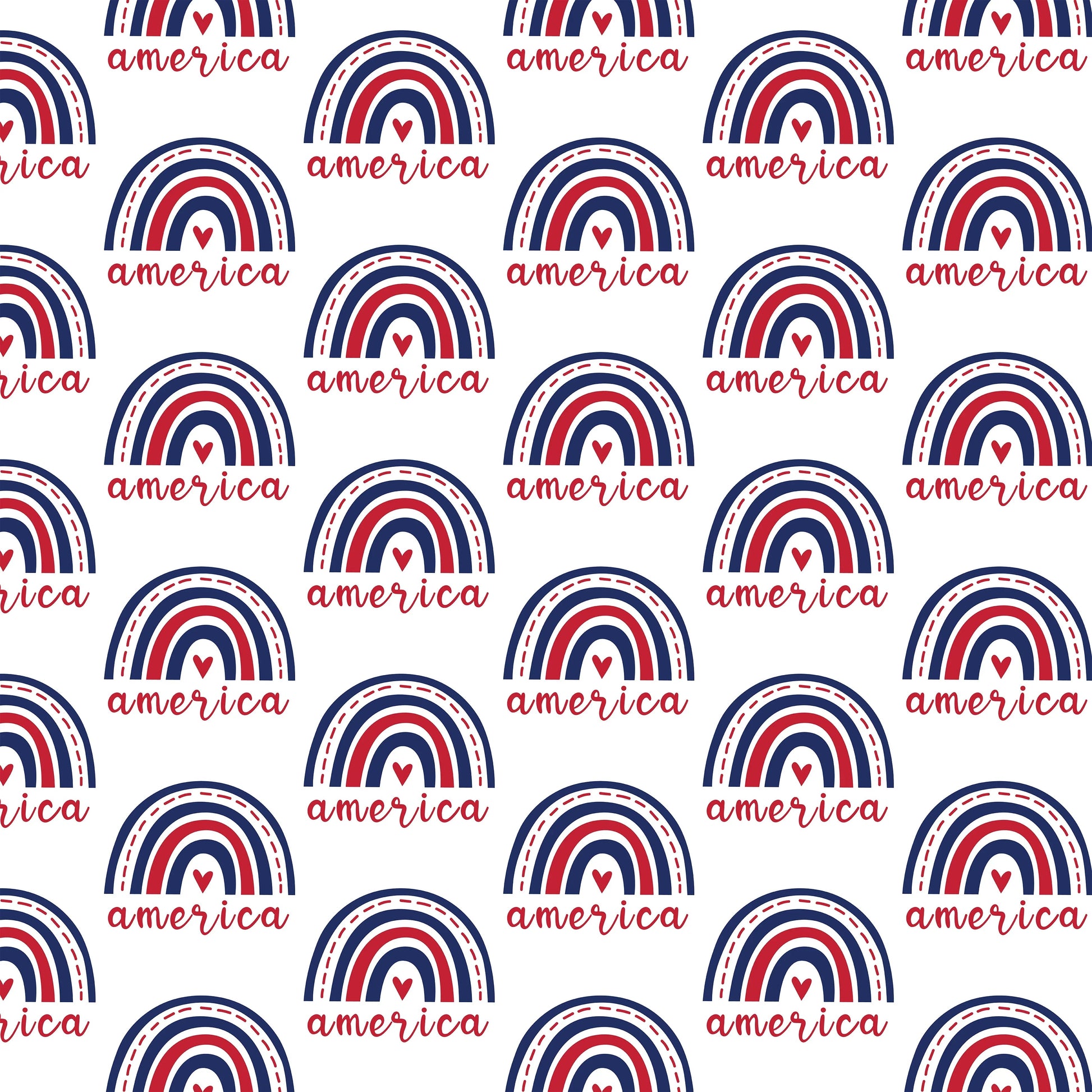 4th of July Seamless Digital Paper - CraftNest - Digital Crafting and Art