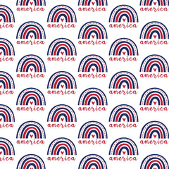 4th of July Seamless Digital Paper - CraftNest - Digital Crafting and Art
