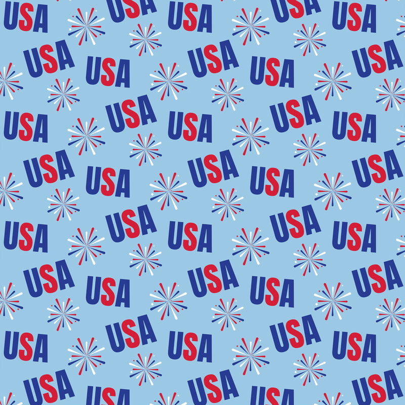 4th of July Seamless Digital Paper - CraftNest - Digital Crafting and Art